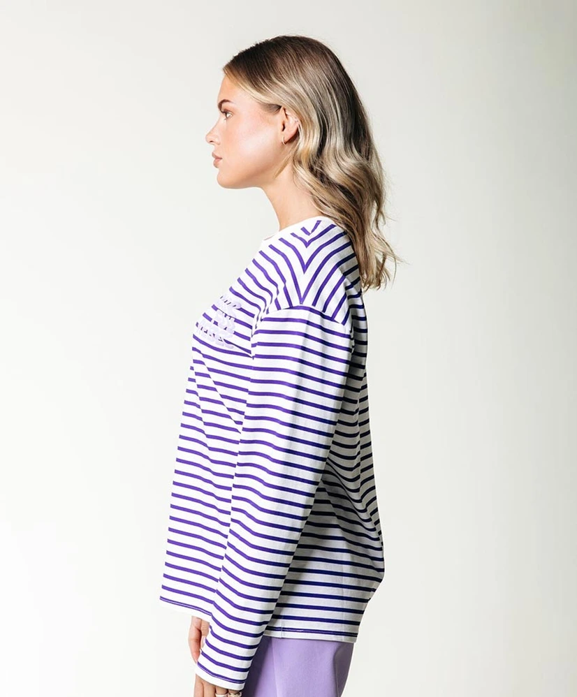 Colourful Rebel T-shirt Wave Stripe