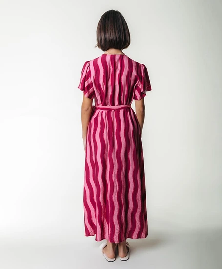Colourful Rebel Wikkeljurk Ava Striped