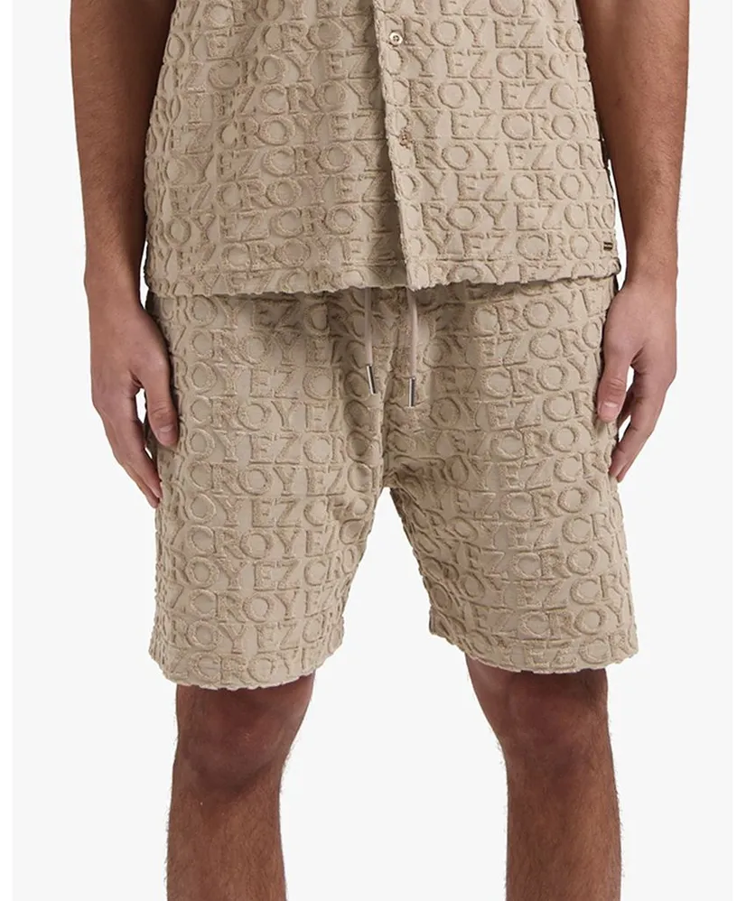 Croyez Joggingshort Monogram Towelling