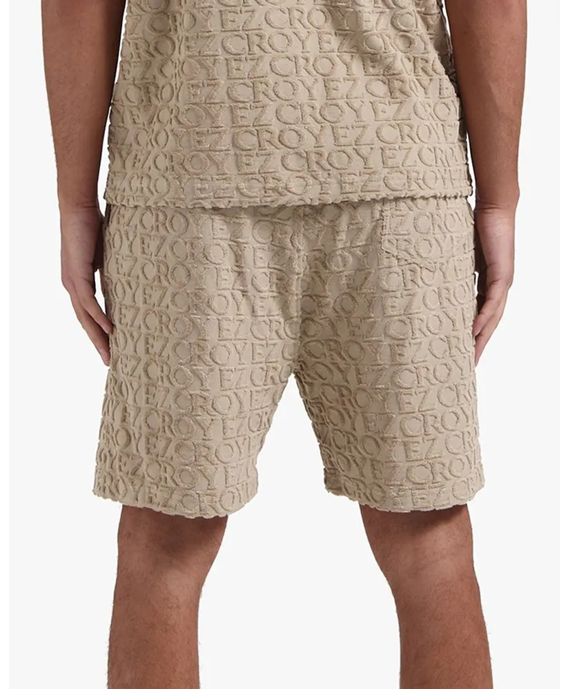 Croyez Joggingshort Monogram Towelling