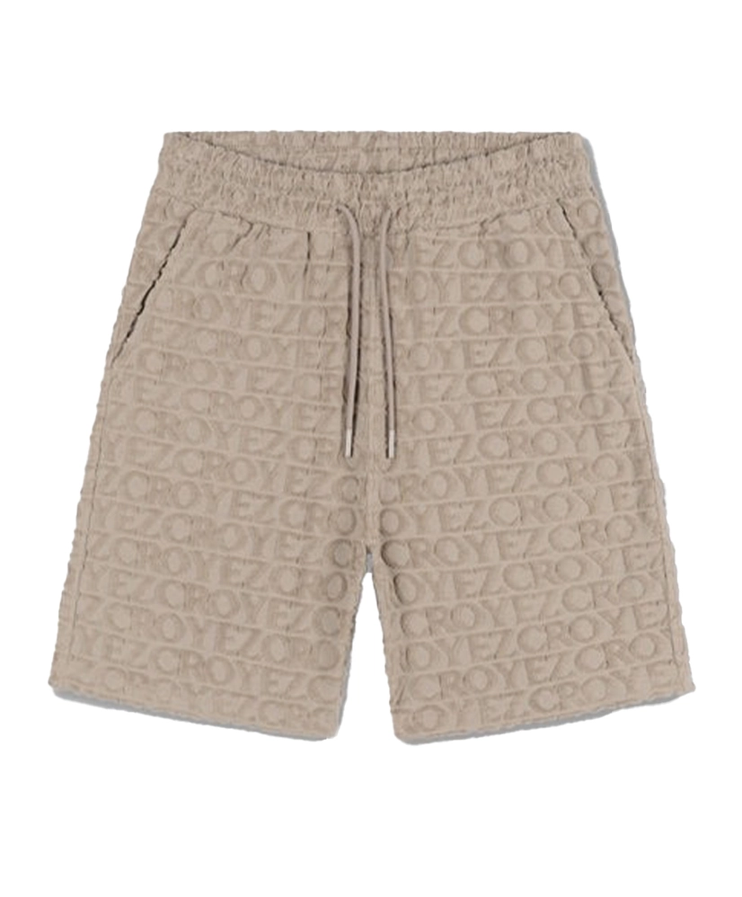 Croyez Joggingshort Monogram Towelling