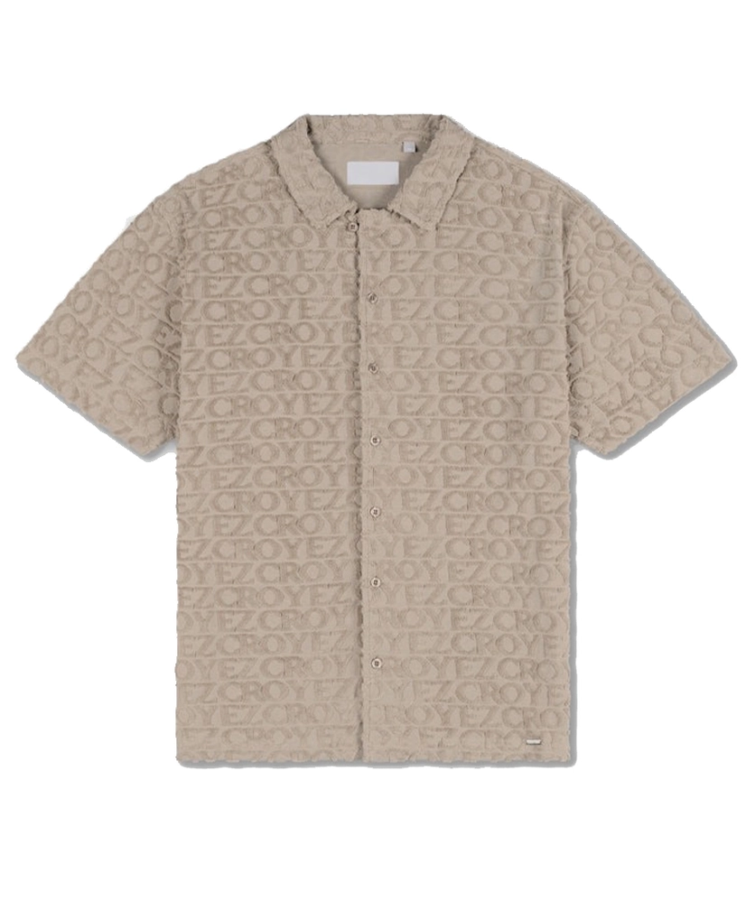 Croyez Overhemd Monogram Towelling