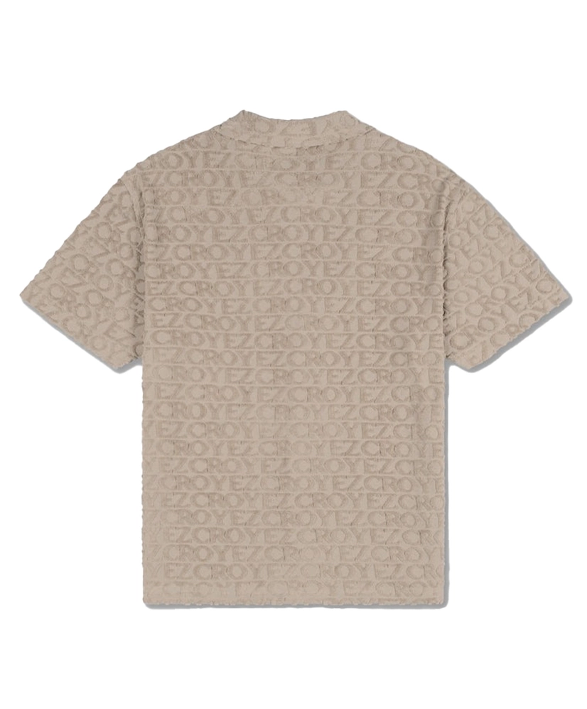 Croyez Overhemd Monogram Towelling