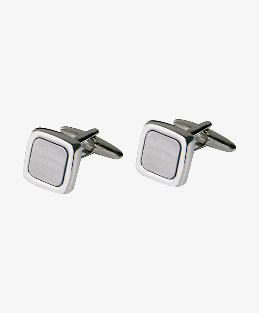 CUFFLINK SHINY-CENTER MATT