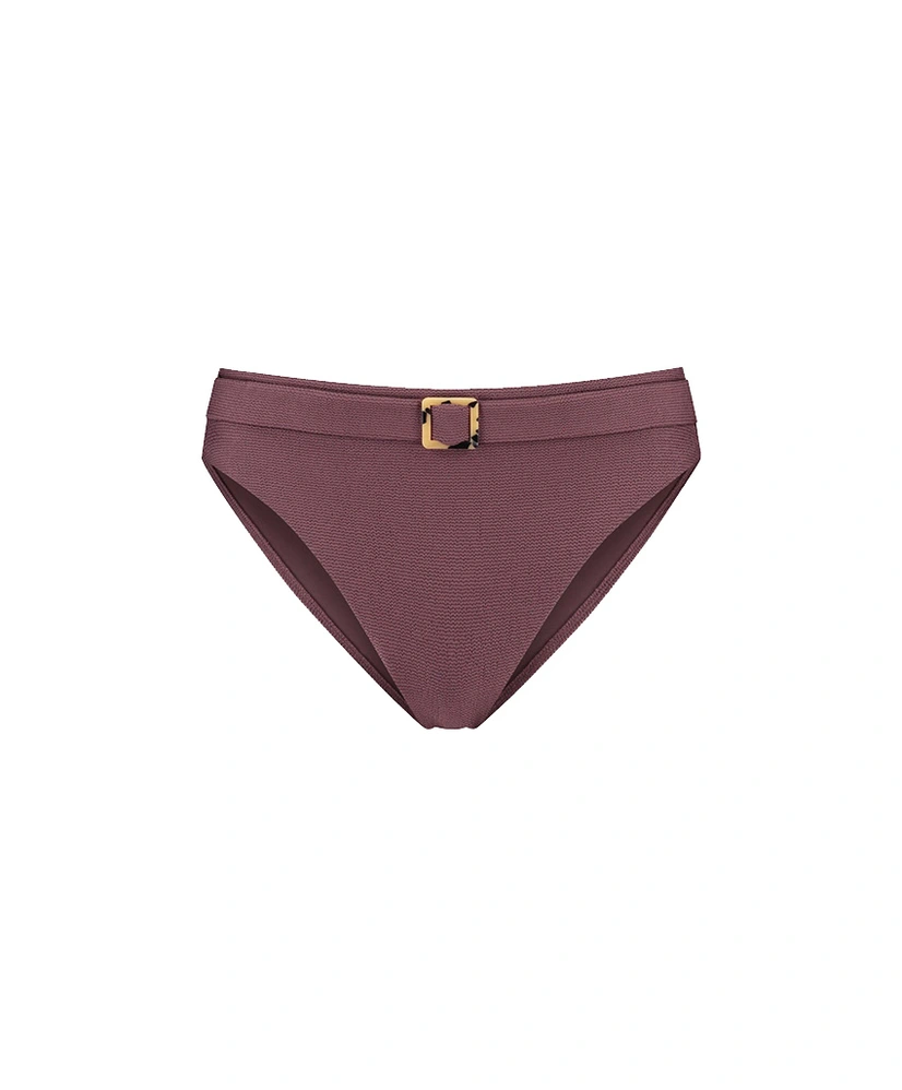 Cyell High Waist Bikinibroekje Wavy Brown