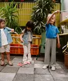 Daily7 Broek Metallic Wide Leg