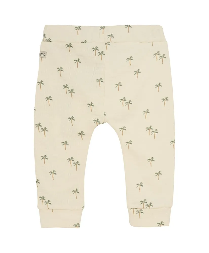 Daily7 Broek Palm Print
