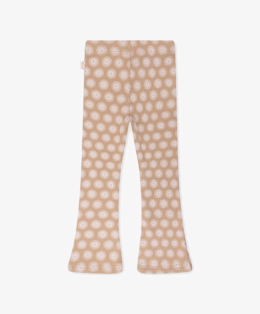 Daily7 Flared Broek Allover Print