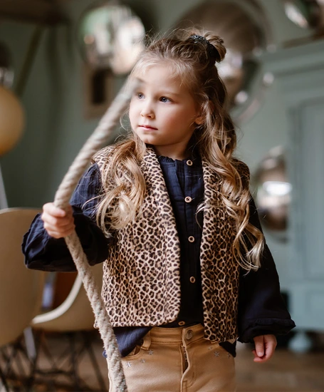 Daily7 Gilet Leopard