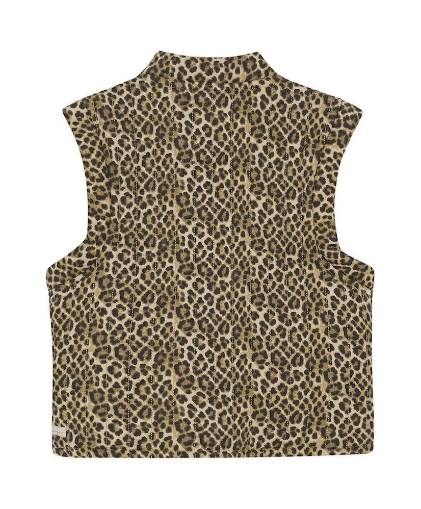Daily7 Gilet Leopard