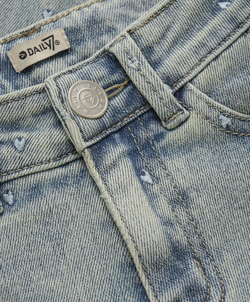 Daily7 Jeans 2500 Mom Fit Hearts