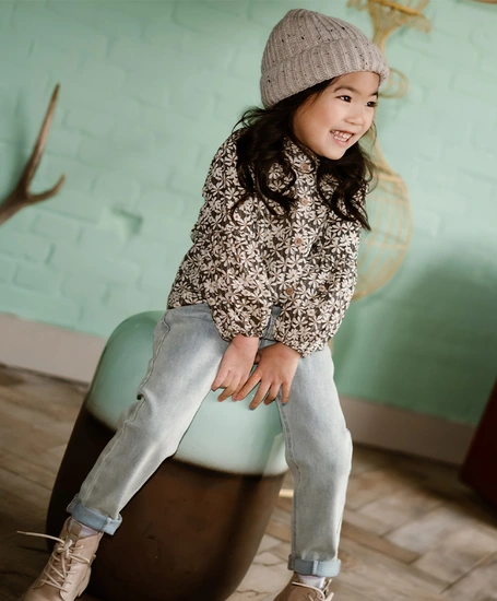 Daily7 Jeans Heart Pocket Mom Fit