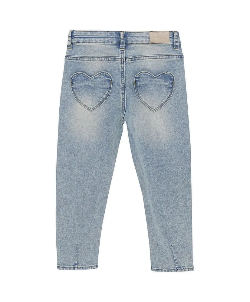 Daily7 Jeans Heart Pocket Mom Fit