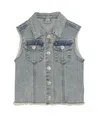 Daily7 Spijker Gilet Allover Print