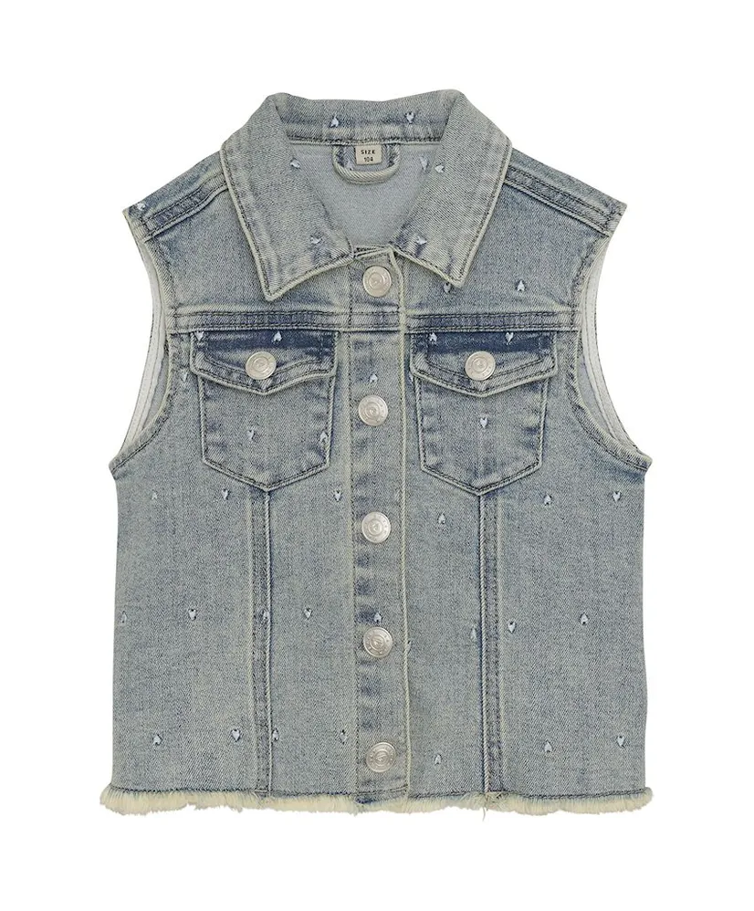 Daily7 Spijker Gilet Allover Print