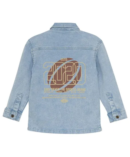 Daily7 Spijker Overshirt Backprint