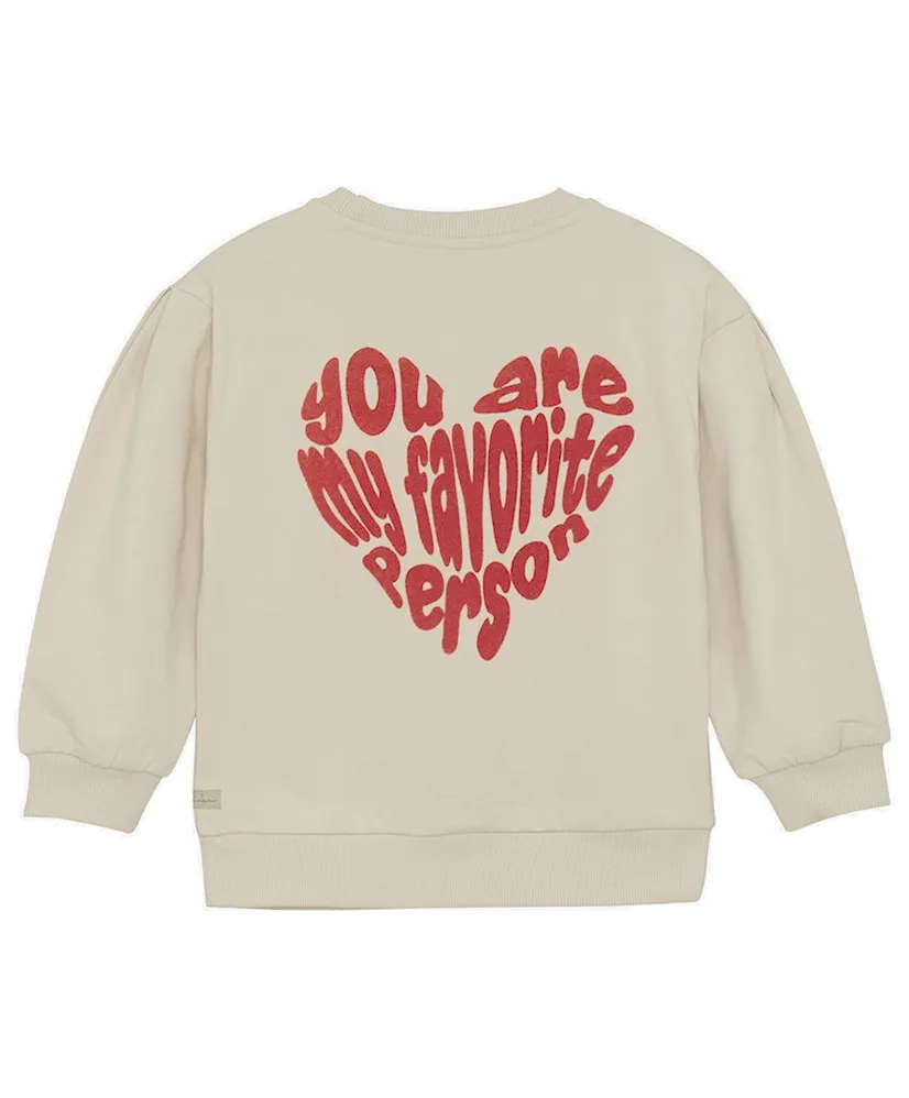 Daily7 Sweater Brushed Backprint