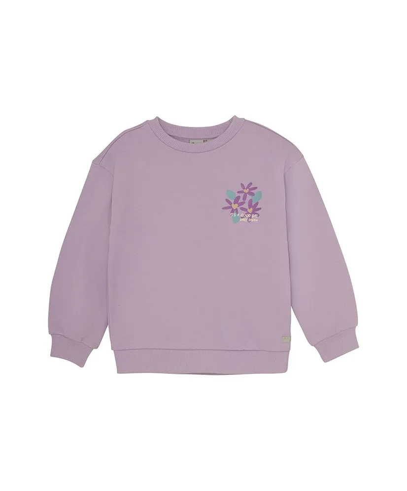 Daily7 Sweater Flower Backprint