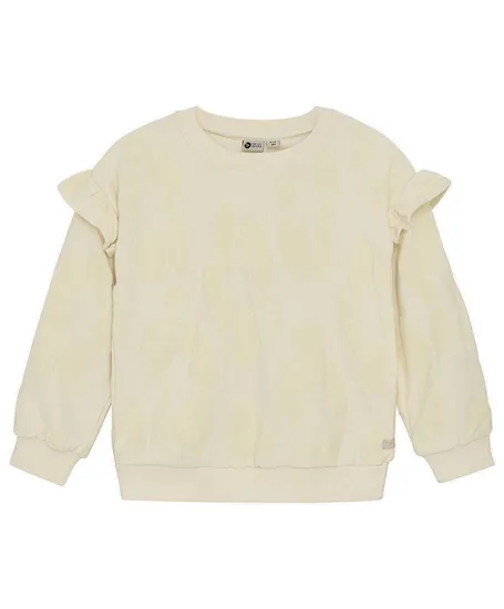 Daily7 Sweater Jaquard Ruffle