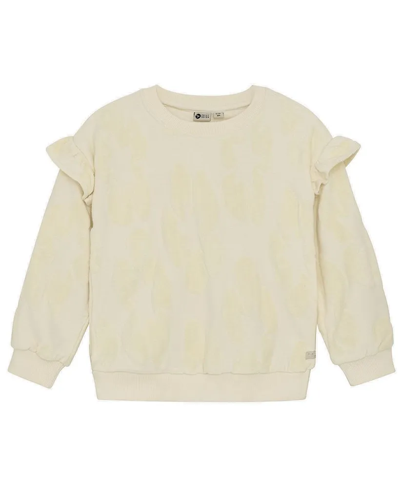 Daily7 Sweater Jaquard Ruffle