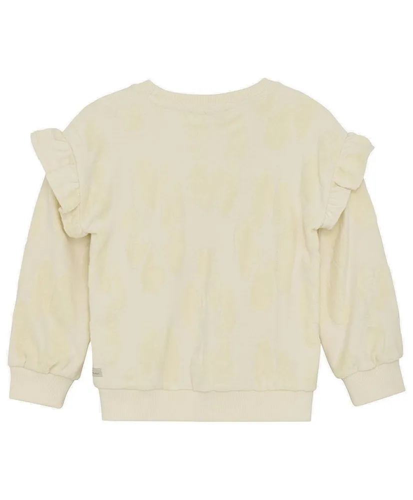 Daily7 Sweater Jaquard Ruffle