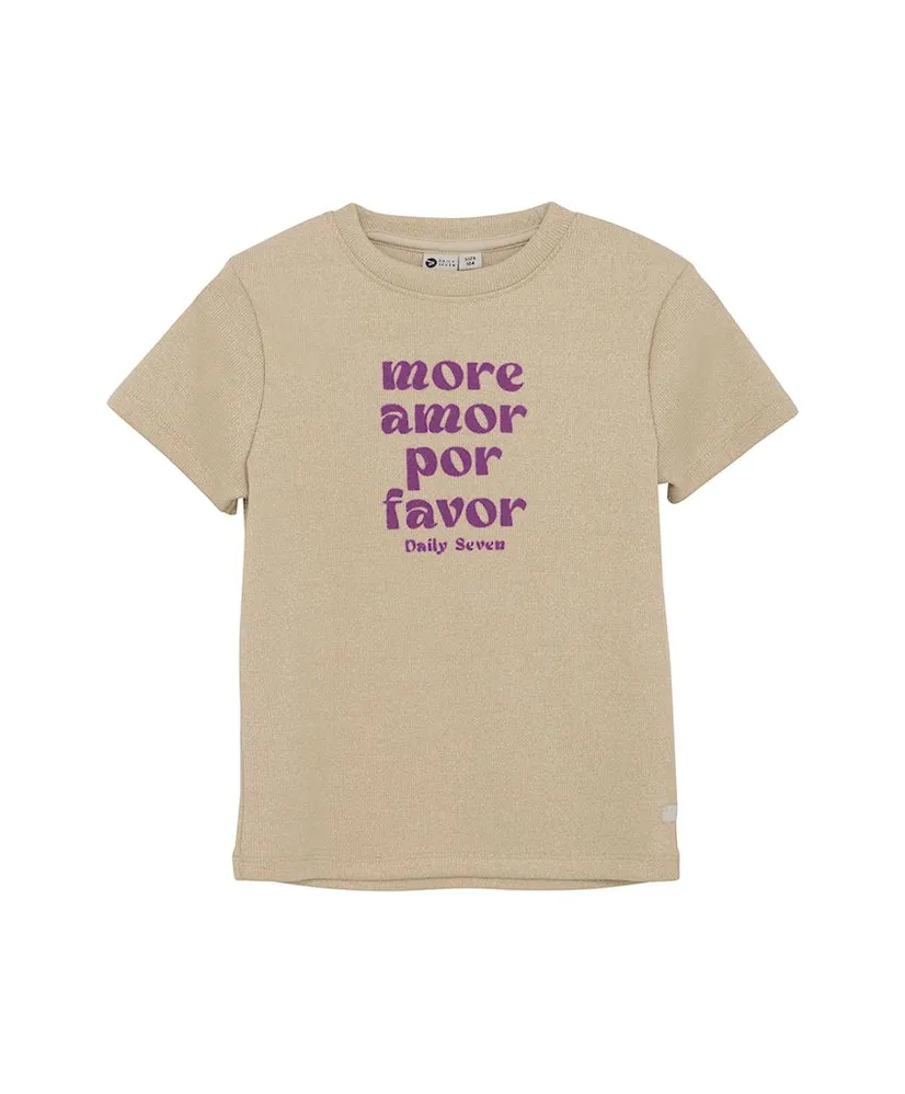 Daily7 T-shirt More Amor