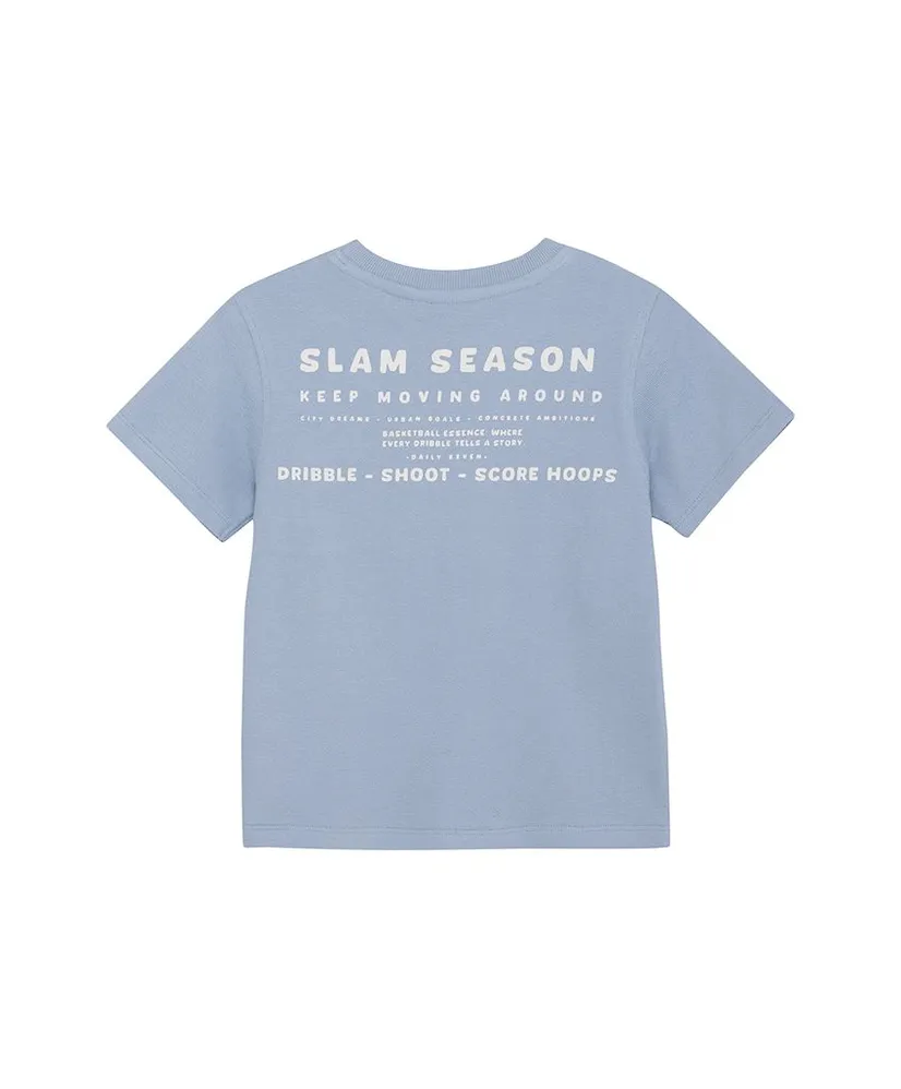 Daily7 T-shirt Structure Print