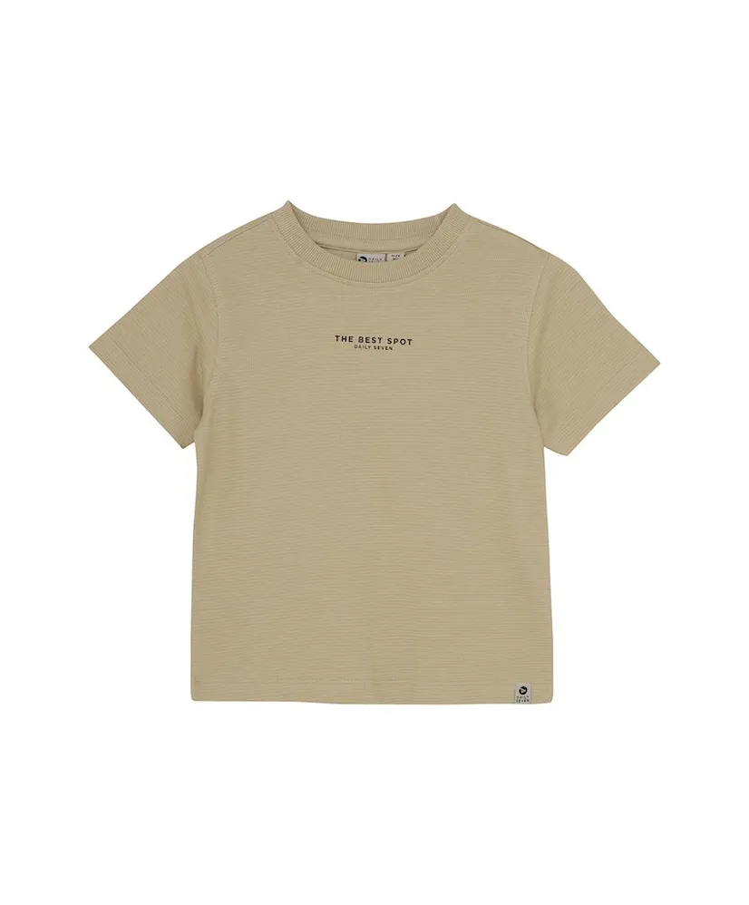 Daily7 T-shirt Structure Sunset Waves