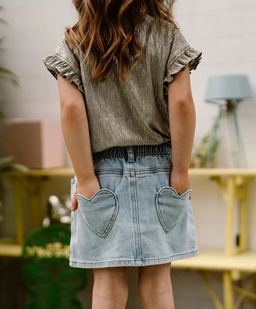Daily7 Top Metallic
