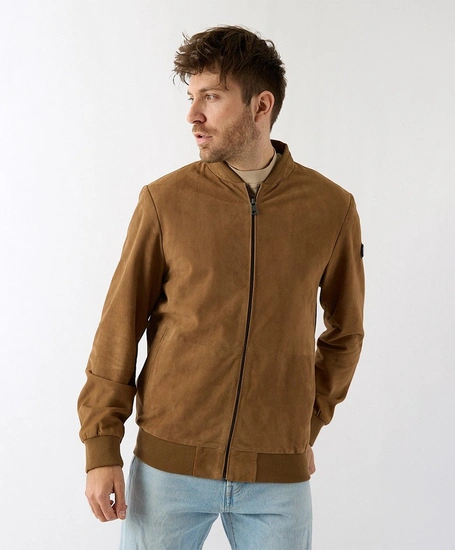 Donders 1860 Varsity Lumber Jas Suède