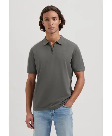 Dstrezzed Half Zip Polo Dorian