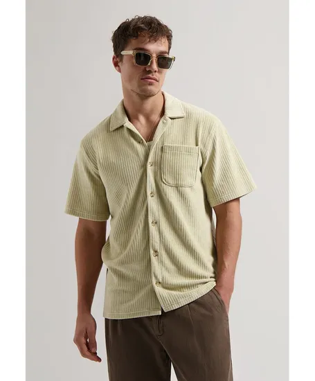 Dstrezzed Overhemd Fenix Ribcord Regular Fit