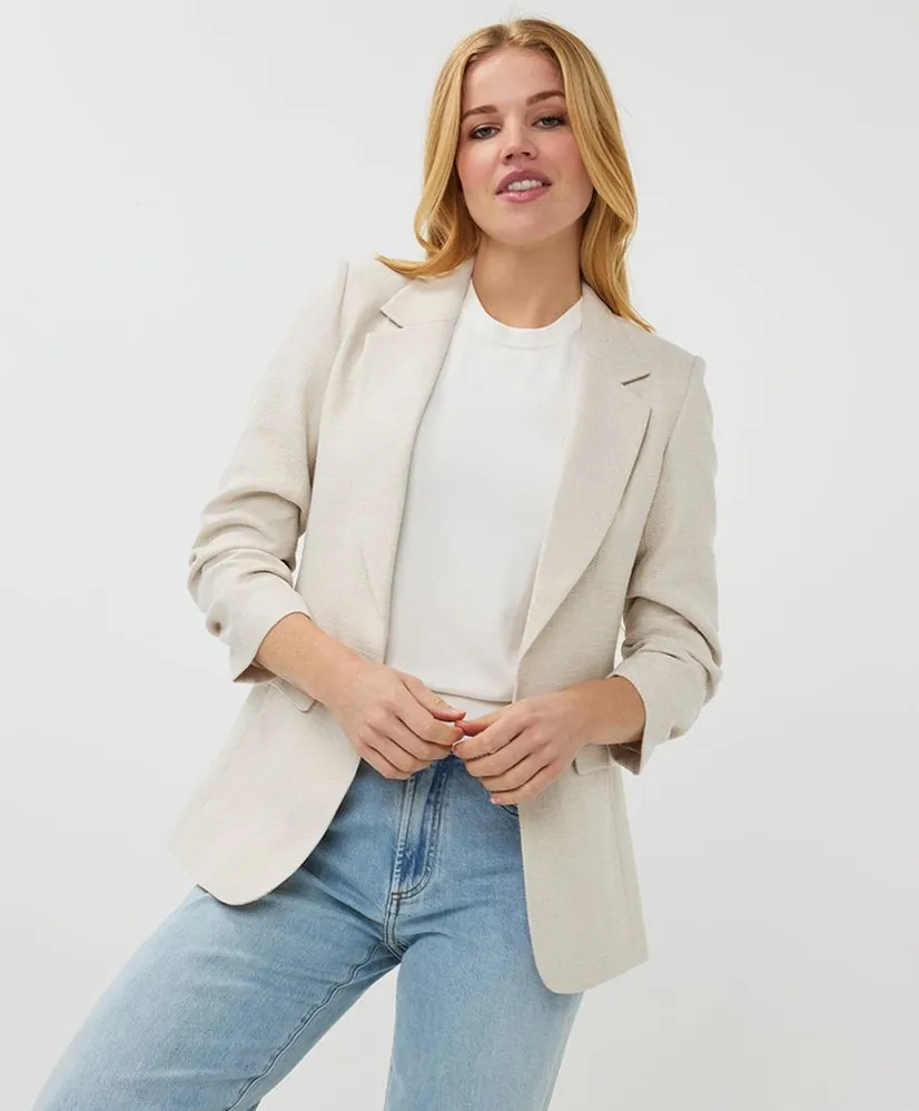 EsQualo Blazer Linnen Look