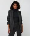 EsQualo Blazer Stripe Studs