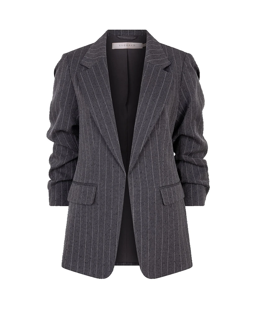 EsQualo Blazer Stripe Studs