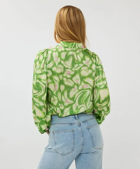 EsQualo Blouse Floral Treasure