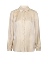EsQualo Blouse Gathering Changeant