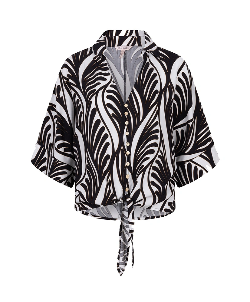 EsQualo Blouse Knot Summer Vibes