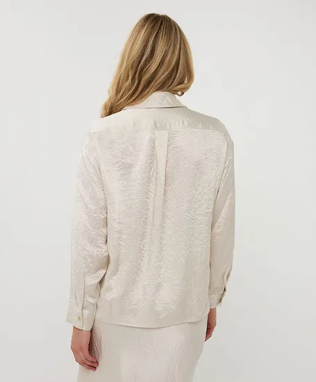 EsQualo Blouse Oversized Acetate