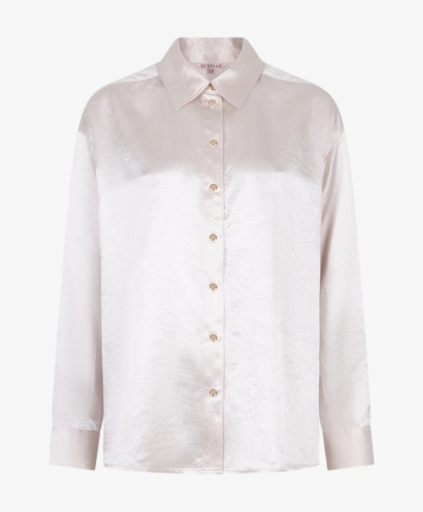 EsQualo Blouse Oversized Acetate