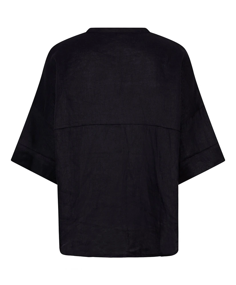 EsQualo Blouse Oversized Linnen