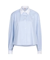 EsQualo Blouse Rhinestones Striped
