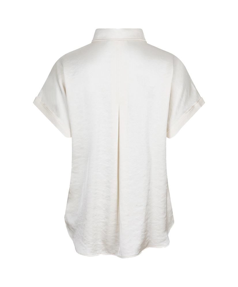 EsQualo Blouse Satin Look