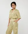 EsQualo Blouse Silky Touch