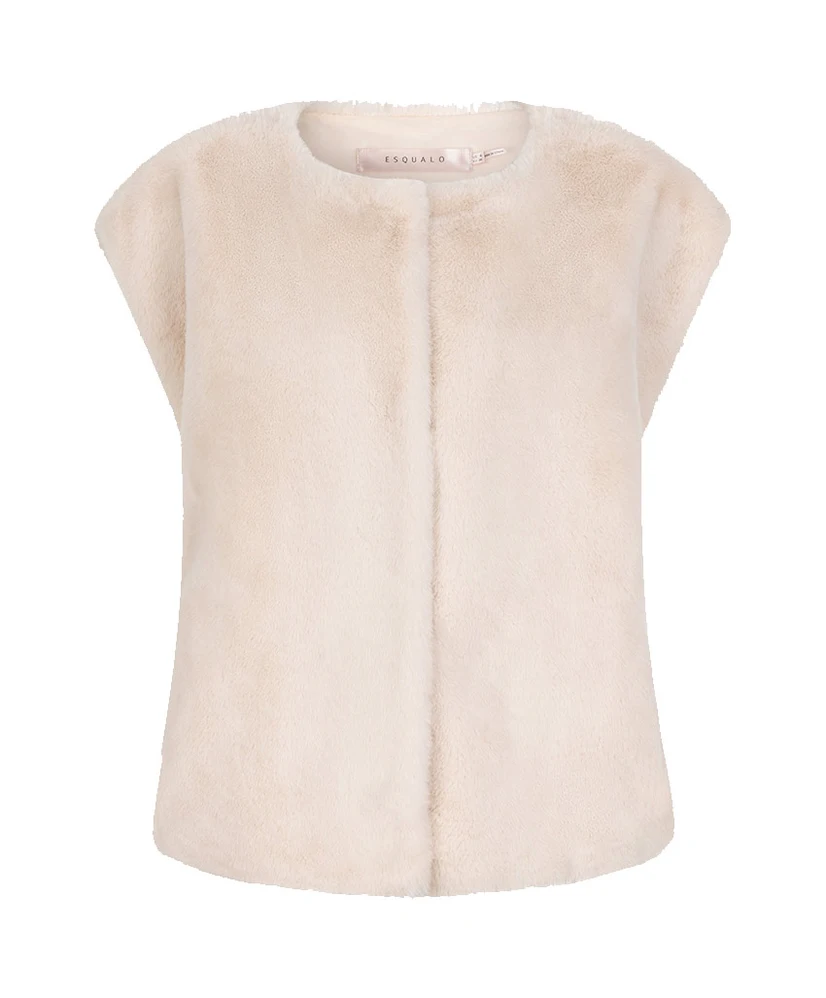 EsQualo Bodywarmer Fake Fur