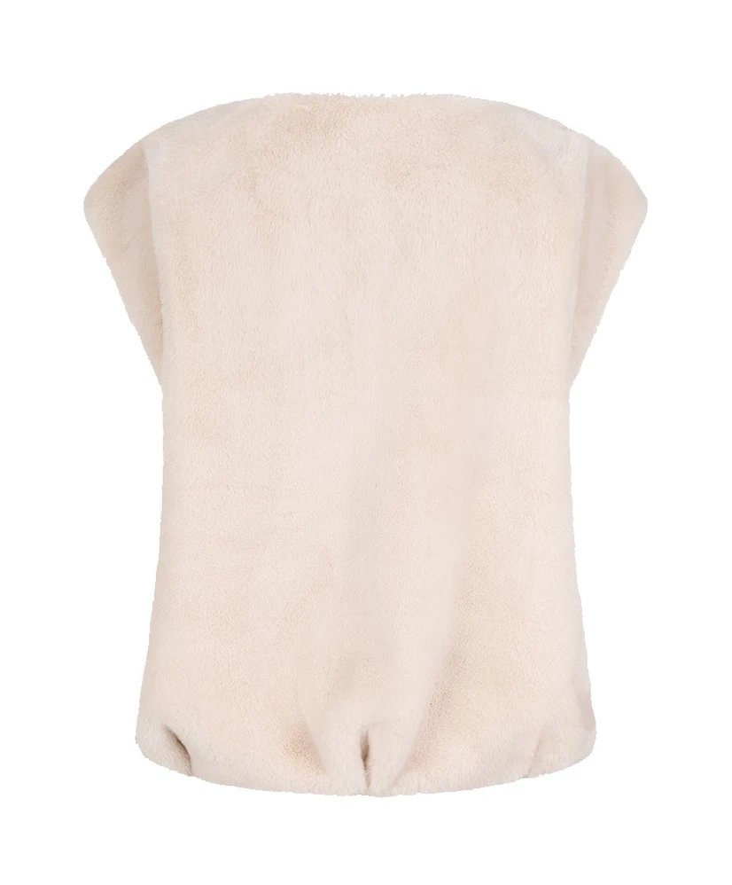 EsQualo Bodywarmer Fake Fur