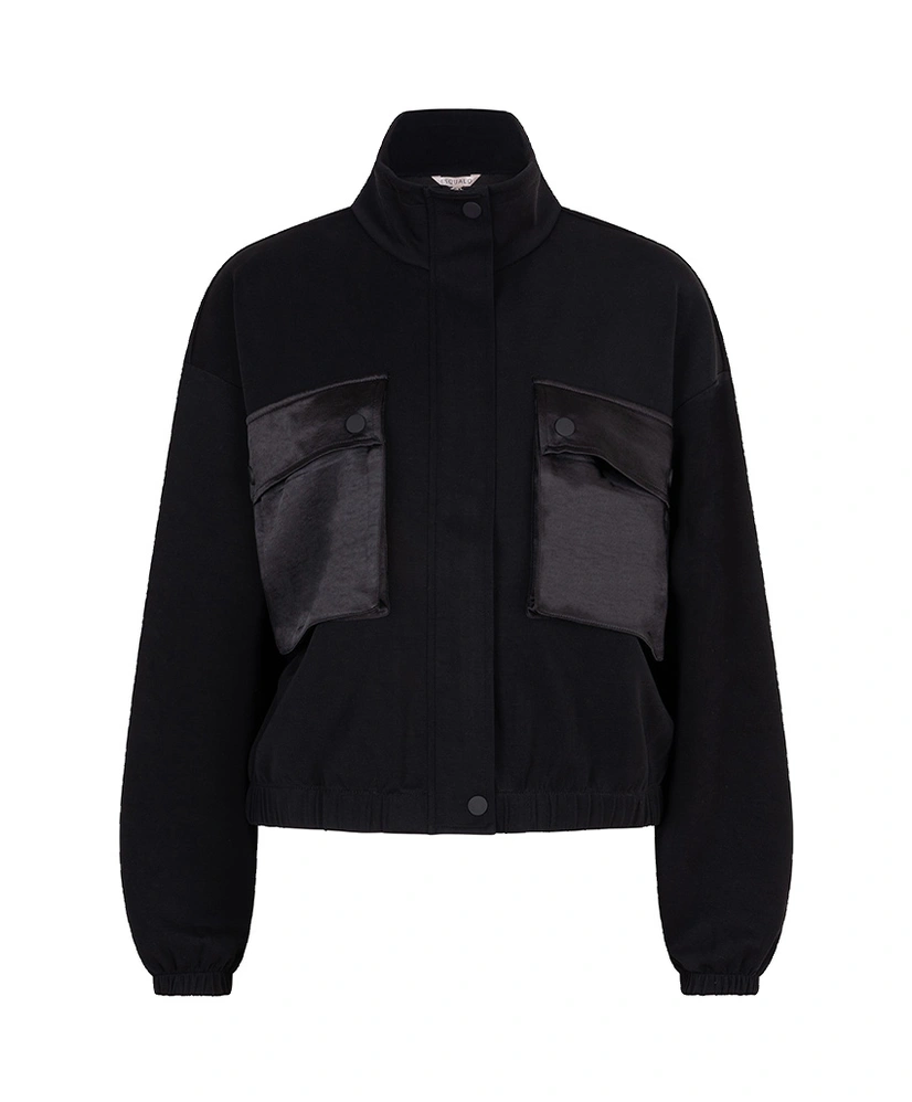 EsQualo Bomberjack Satin Pocket