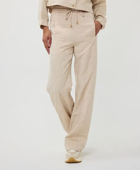 EsQualo Broek Jacquard Wide Leg