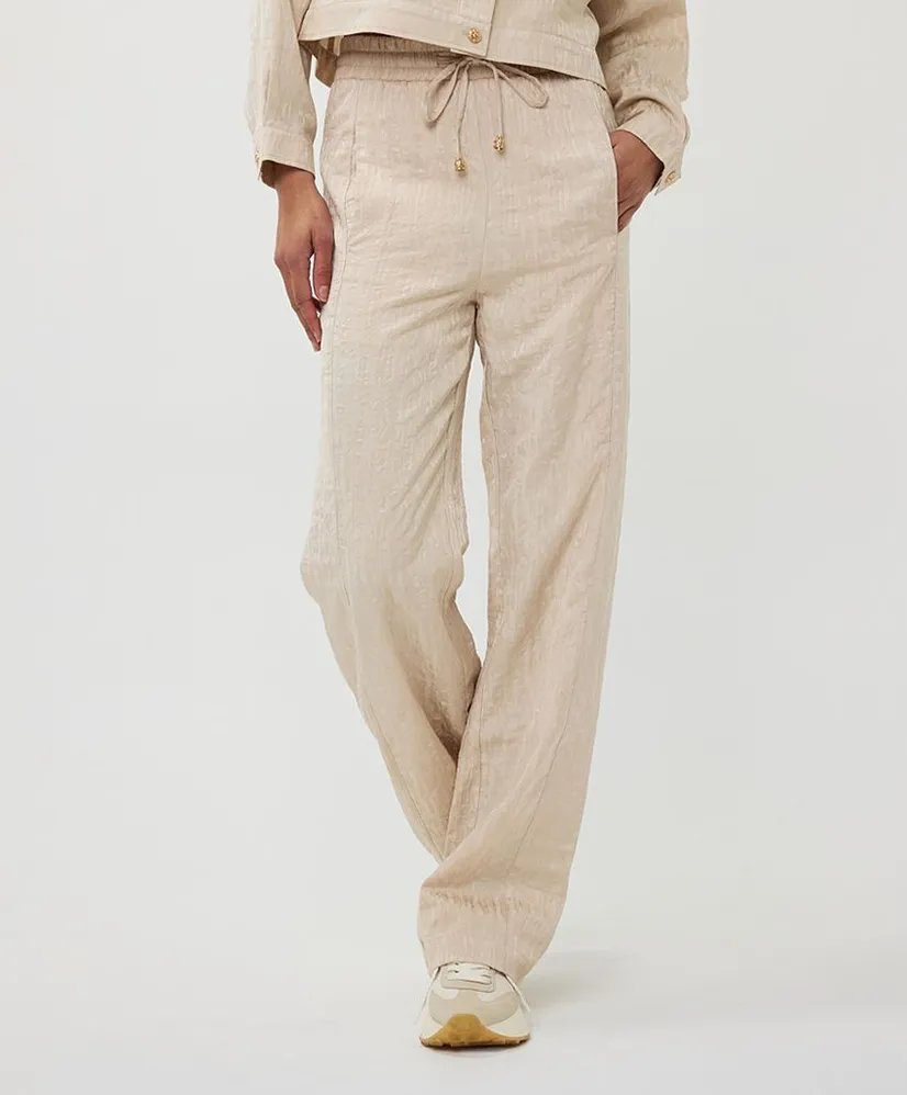 EsQualo Broek Jacquard Wide Leg