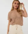 EsQualo Gebreide Top Lurex